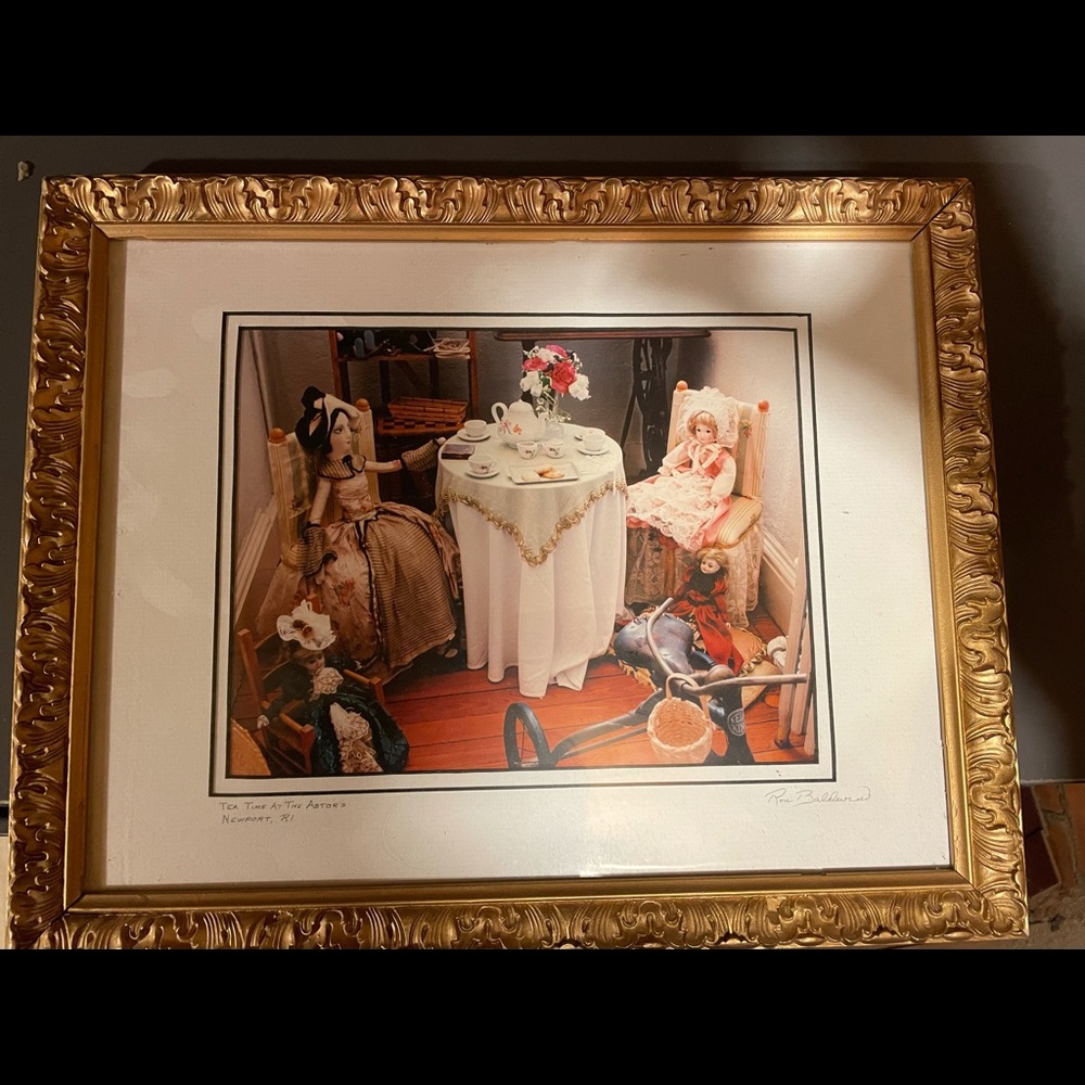 “Tea Time at the Astor’s” original photography